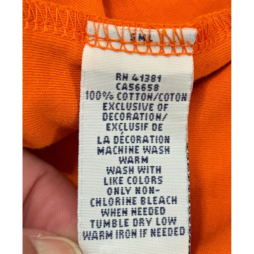 Polo Ralph Lauren Mens Orange Cotton Mesh Short Sleeve Polo Shirt Medium‎ M